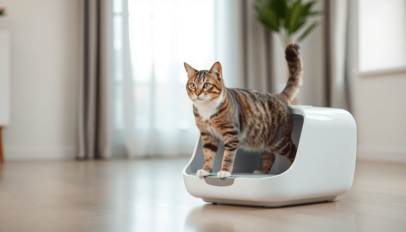 Upgrade Your Cat's Litter Box Experience with the New Self-Cleaning Litter Box from Pet Palace - Pet palace shop