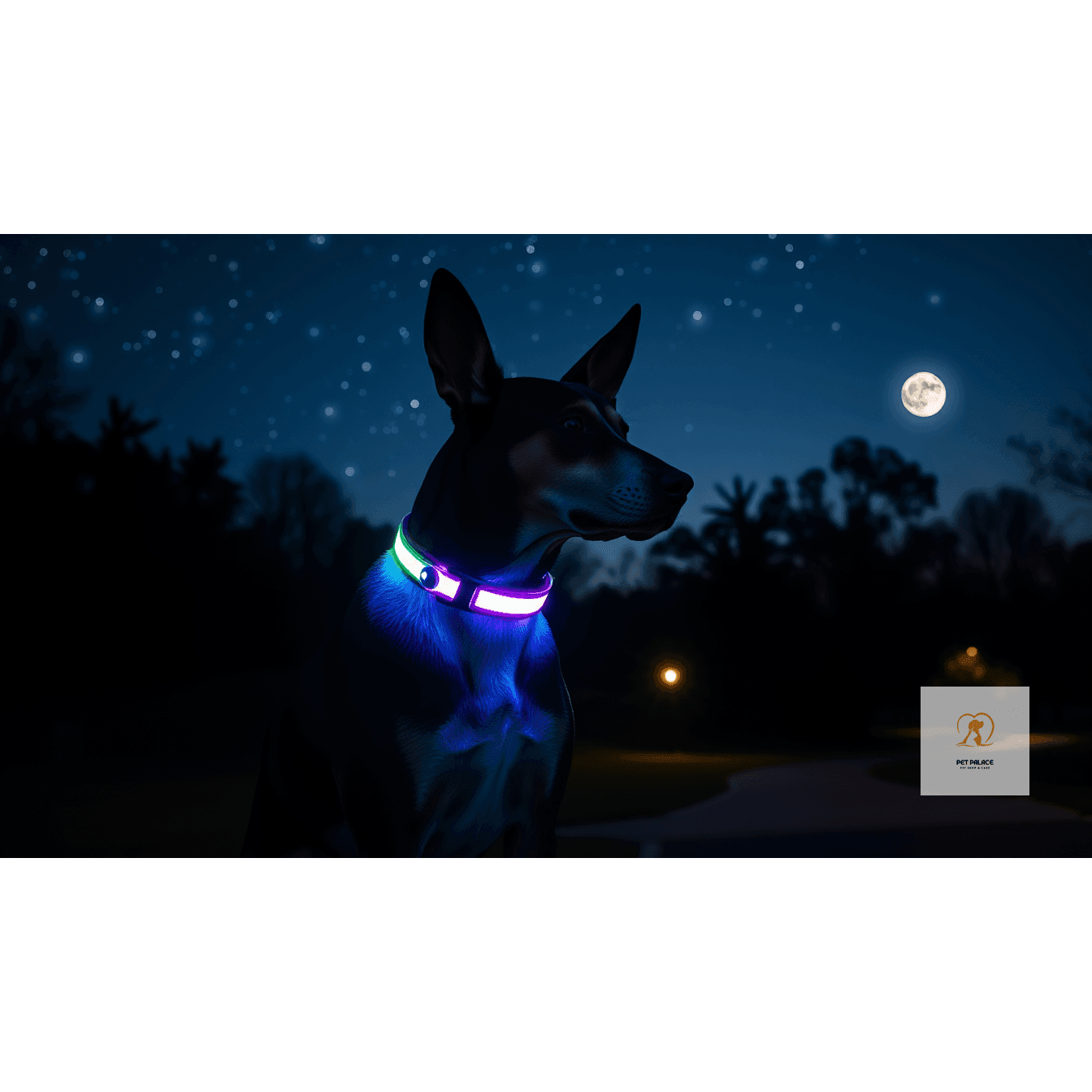 Unleash the Night: Discover the Ultimate Dog Collar with Light and Tracker - Pet palace shop