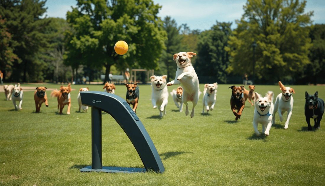 Elevate Your Dog's Exercise Routine with the Automatic Dog Thrower at Pet Palace Shop - Pet palace shop
