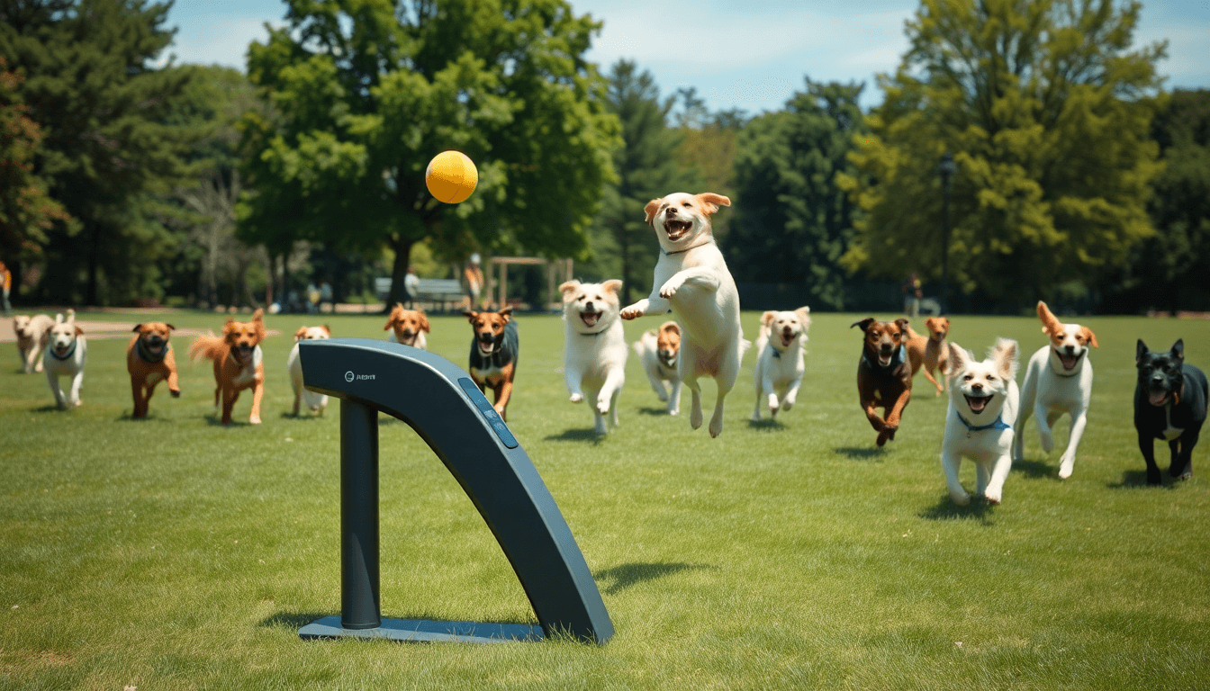 Elevate Your Dog's Exercise Routine with the Automatic Dog Thrower at Pet Palace Shop - Pet palace shop