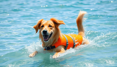 Unleash Your Dog's Aquatic Adventures with the Ultimate Dog Life Jacket - Pet palace shop