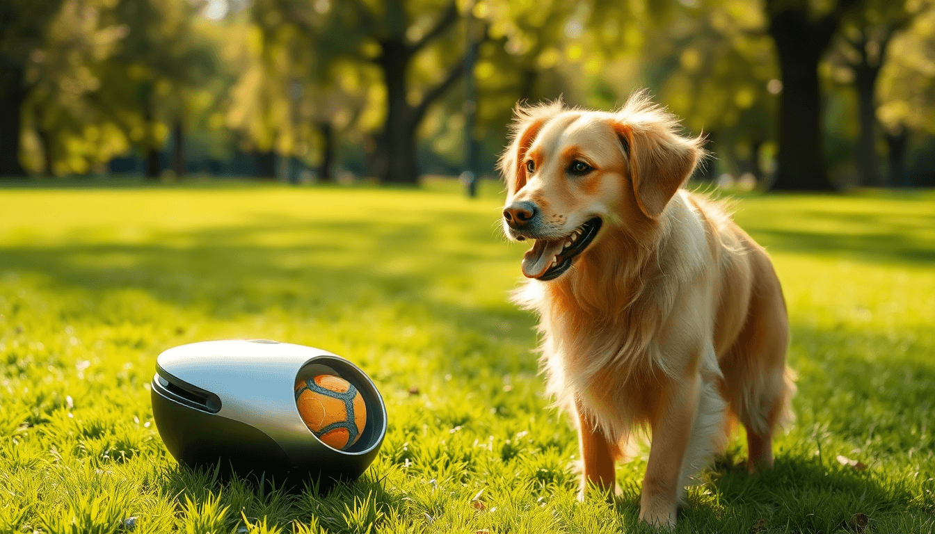 Unleash Your Dog's Playtime with the Ultimate Automatic Ball Launcher - Pet palace shop
