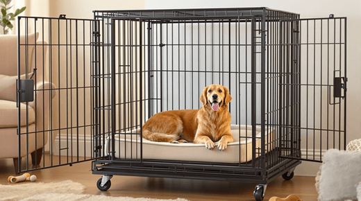 The Ultimate Guide to Heavy Duty Dog Crates with Wheels - Pet palace shop