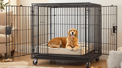 The Ultimate Guide to Heavy Duty Dog Crates with Wheels - Pet palace shop
