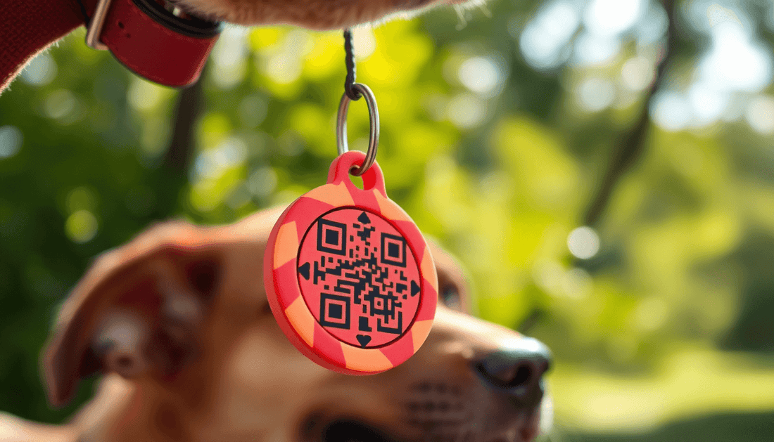 The Silent Silicone QR Code Pet ID Tags: Secure Your Pet's Safety and Wellbeing - Pet palace shop