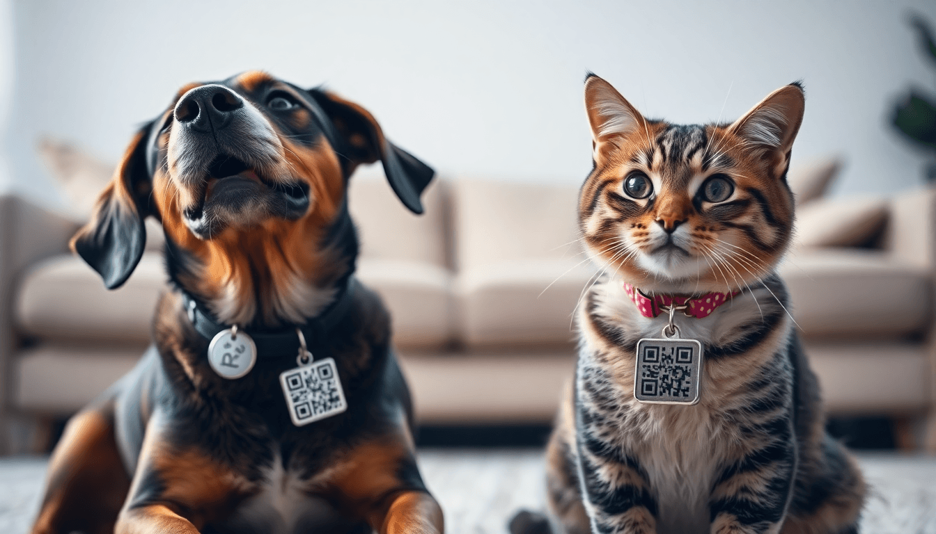 Unleash the Power of QR Code Pet ID Tags: Keeping Your Furry Friends Safe - Pet palace shop