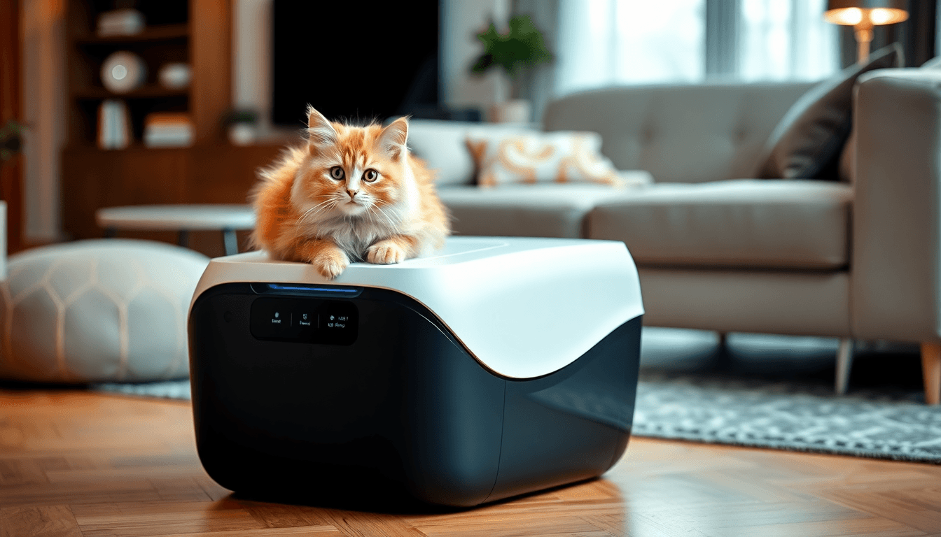 Revolutionize Your Cat's Litter Box Experience with Pet Palace Shop's Self-Cleaning Litter Box - Pet palace shop