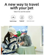 Portable Cat Bag Convenient for Outdoor Travel with Small Dog Universal Backpack