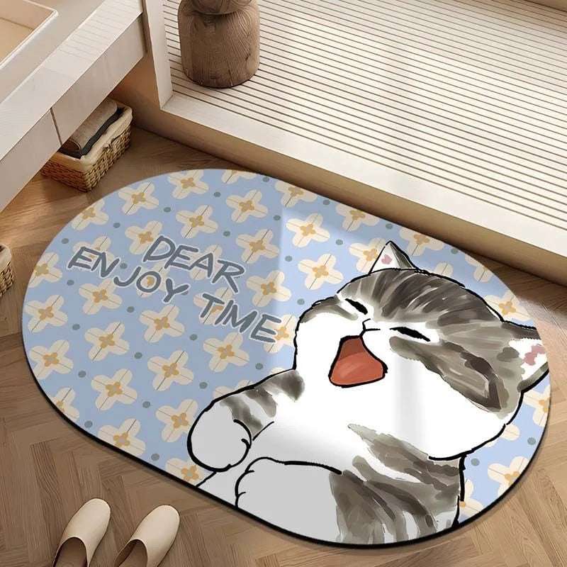 Diatom Mud Shower Floor Mat