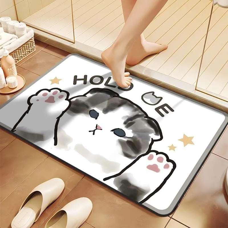 Diatom Mud Shower Floor Mat